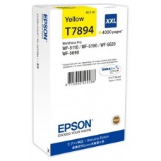 EPSON Cartucho Amarillo 79XXL 4000 paginas WorkForce Pro WF-5xxx Series