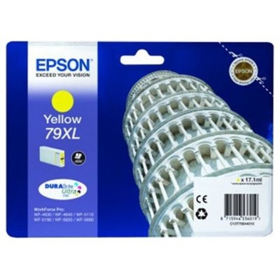 Epson Cartucho Amarillo 79XL 2000 paginas WorkForce Pro WF-5xxx Series