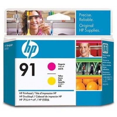 HP Designjet Z6100 cabezal de impresion Magenta y Amarillo nº91 DESC