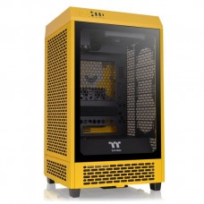 CAJA THERMALTAKE THE TOWER 200 BUMBLEBEE MINI-ITX 2XUSBA 3.2 SIN FUENTE