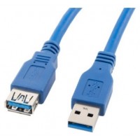 CABLE ALARGADOR LANBERG USB 3.0 MACHO HEMBRA 1.8M AZUL