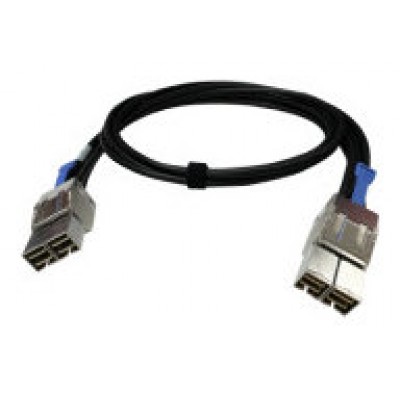 QNAP CAB-PCIE10M-8644-8X cable Serial Attached SCSI (SAS) 1 m Negro (Espera 4 dias)