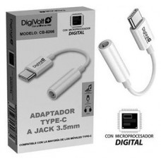 Cable Adaptador Usb-c A Jack 3.5mm Hembra Cb-8266