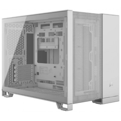 CAJA MICROATX 2500D AIRFLOW TG WHITE CORSAIR (Espera 4 dias)