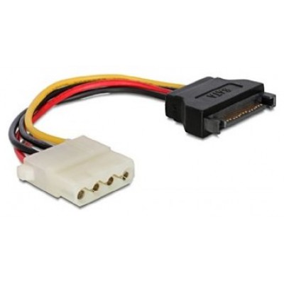 Gembird Cable Alim. SATA(M) a Molex(H) 0.15Mts