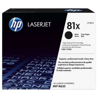 HP 81X TONER HP81X NEGRO (CF281X) (Espera 4 dias)