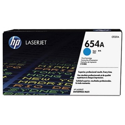 HP LaserJet 654A Toner Cian