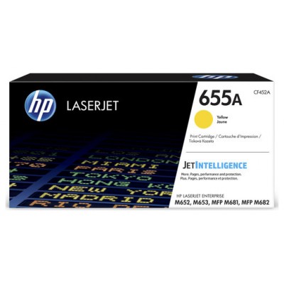 HP LaserJet Enterprise M652 Toner Amarillo 655A