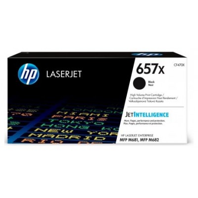 HP TONER 657X NEGRO ALTA CAPACIDAD LASERJET M681 (CF470X) (Espera 4 dias)