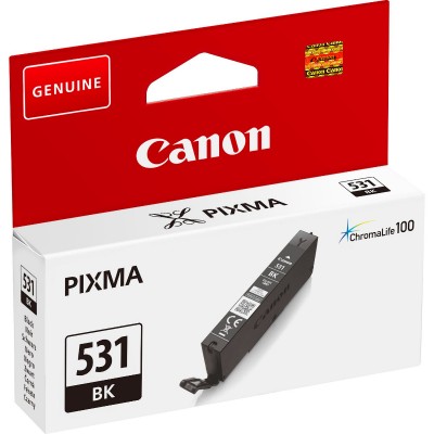 CARTUCHO TINTA NEGRO CANON CLI-531BK (Espera 4 dias)