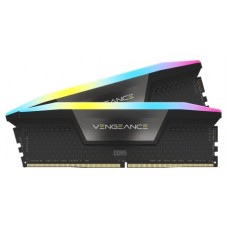 MEMORIA CORSAIR DDR5 64GB 2X32GB PC5600 VENGEANCE RGB CMH64GX5M2B5600C36 (Espera 4 dias)