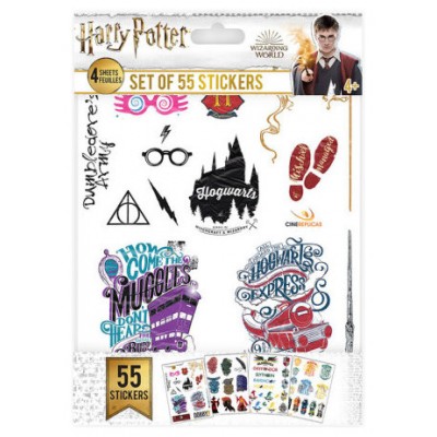 JUEGO DE PEGATINAS HARRY POTTER VARIOS CINEREPLICAS REDSTRING CR5200 (Espera 4 dias)