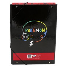 CARPETA SOLAPAS COLORFUL POKÉMON CYP BRANDS CS-08-PK (Espera 4 dias)