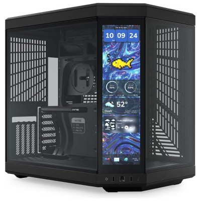 CAJA ATX SEMITORRE HYTE Y70 TOUCH INFINITE NEGRA