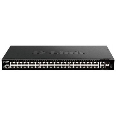 D-LINK SWITCH 52 PUERTOS 1Gbit + 2 10 Gbit ETH +2 10 Gbit SFP (Espera 4 dias)