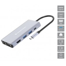 DOCKING USB-C CONCEPTRONIC DONN20G 1xHDMI 4K 1xVGA