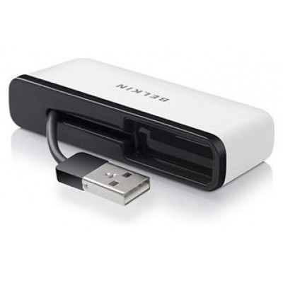 Hub Usb 2.0 Belkin F4u021bt 4 Puertos Usb-a Blanco