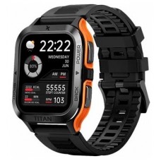 SMARTWATCH FW67 TITAN PRO NEGRO/NARANJA MAXCOM (Espera 4 dias)