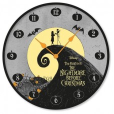 RELOJ DE PARED DISNEY PESADILLA ANTES DE NAVIDAD SILUETA PYRAMID INTERNATIONAL REDSTRING GP85873 (Espera 4 dias)