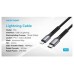 CABLE USB-C A LIGHTNING TRENZADO 1 M NEGRO VENTION (Espera 4 dias)