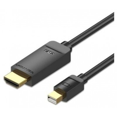 CONVERSOR MINI DISPLAYPORT/M A HDMI/M 2 M NEGRO VENTION (Espera 4 dias)