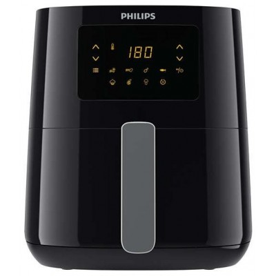 Freidora Por Aire Philips Airfry Hd9252/70 Color Negro