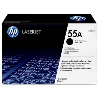 TONER HP CE255A Nº55A NEGRO 6.000PAG (Espera 4 dias)