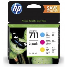 TINTA HP P2V32A Nº 711 PACK TRICOLOR (Espera 4 dias)