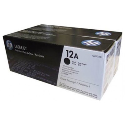 HP Q2612AD Nº 12 PACK DE DOS TONER NEGRO (Espera 4 dias)