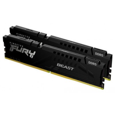 64GB 6000 DDR5 DIMM Kit2 FURY Bst BlackKingston FURY Beast -