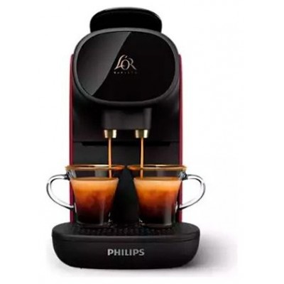 CAFETERA LOR BARISTA PHILIPS LM9012/55 NEGRO/ROJO +CAPSULAS· (Espera 4 dias)