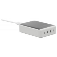 CARGADOR ESCRITORIO 4xUSB-C 240W GaN2 PLATA LINQ (Espera 4 dias)