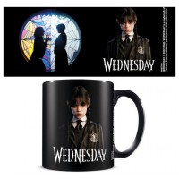 TAZA NEGRA FRIENDSHIP WEDNESDAY PYRAMID INTERNATIONAL MGB27841 (Espera 4 dias)