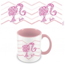 TAZA SILUETA BARBIE HEAD ROSA 315ML PYRAMID INTERNATIONAL REDSTRING MGC27845 (Espera 4 dias)