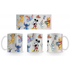 TAZA MIX PERSONAJES DISNEY BLANCA 315 ML PYRAMID INTERNATIONAL REDSTRING MG27704 (Espera 4 dias)