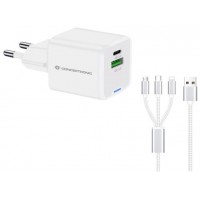 CARGADOR DE PARED CONCEPTRONIC USB-C x1 USB-Ax1