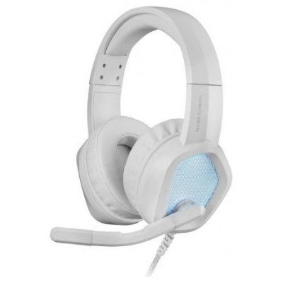 Headset Mars Gaming Mh320 White Hi-fi Ultra-bass 3d