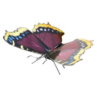 MAQUETA 3D METAL FASCINATIONS MARIPOSA MOURNING CLOAK