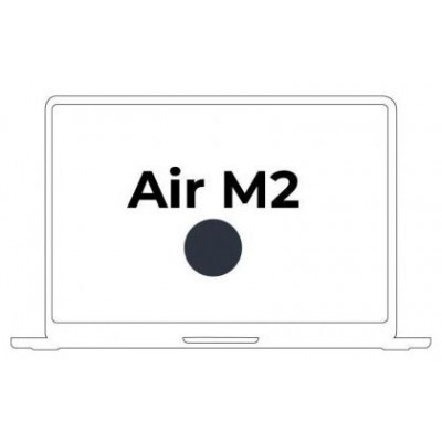 MACBOOK AIR APPLE 15"" M2 10CORE GPU MIDNIGHT 256GB (Espera 4 dias)