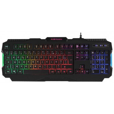 Teclado Mars Gaming Mrk0 En Frances Compacto Y Ligero