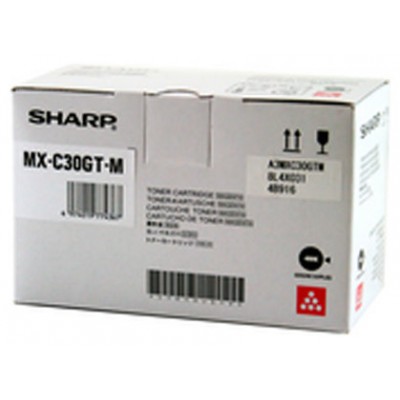 SHARP  Toner MXC300W MXC250F magenta 6000 PAGINAS