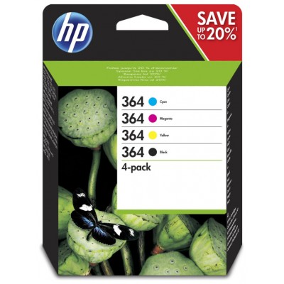 HP Photosmart D5460 nº364 Pack 4 Cartuchos (N/C/M/Y)