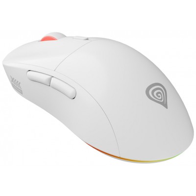 RATON GAMING GENESIS ZIRCON XIII CUSTOMIZABLE INALAMBRICO 26000 DPI BLANCO