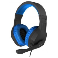 AURICULARES GAMING GENESIS ARGON 200 2.0 MINI JACK NEGRO-AZUL