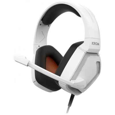 KROM KOPA PRO | AURICULAR GAMING STEREO BLANCO