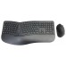 TECLADO Y MOUSE CONCEPTRONIC WIRELESS ERGONOMICO