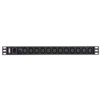 Aten PE0112G unidad de distribución de energía (PDU) 1U Negro 12 salidas AC (Espera 4 dias)