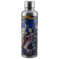 BOTELLA METÁLICA PREMIUM DEMON SLAYER PERSONAJES 4 PALADONE PP10191DE (Espera 4 dias)