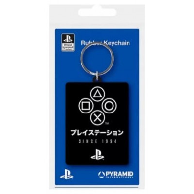 LLAVERO DE CAUCHO PLAYSTATION SINCE 1994 PYRAMID REDSTRING RK39160C (Espera 4 dias)