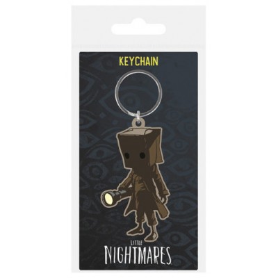 LLAVERO DE GOMA LITTLE NIGHTMARES MONO PYRAMID RK39346C (Espera 4 dias)